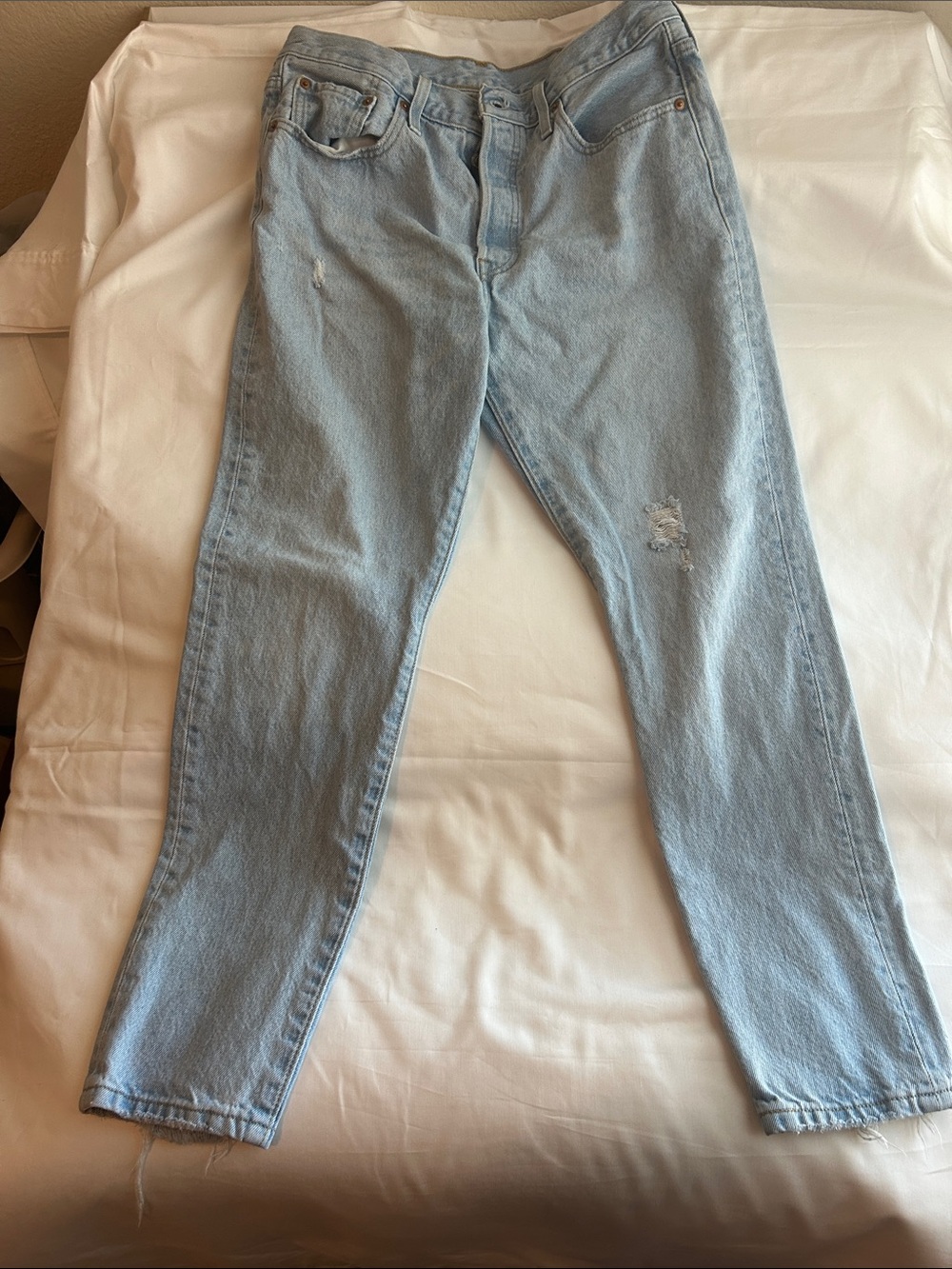 Levi's Light Blue Slim Straight Jeans